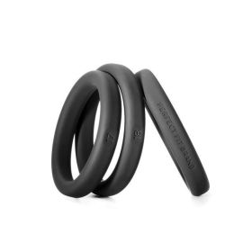 Xact-Fit Silicone Rings #17, #18, #19 Black