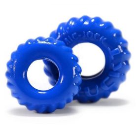 Truck 2 Piece Cock Ring Set Police Blue