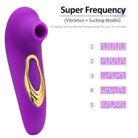 10 sucking and vibration modes; Automatic Women Vibrate Powerful ThrustinG Viberate Adult Toy for Women Pleasure Inch Smooth Bendable Silicone Wand wi