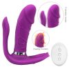 Adult Toy for Women Pleasure Licking Wearable Vibrator Smooth Flexible Silicone Wireless Remote Control Vibrating USB Rechargeable Massager for Woman