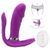 Adult Toy for Women Pleasure Licking Wearable Vibrator Smooth Flexible Silicone Wireless Remote Control Vibrating USB Rechargeable Massager for Woman